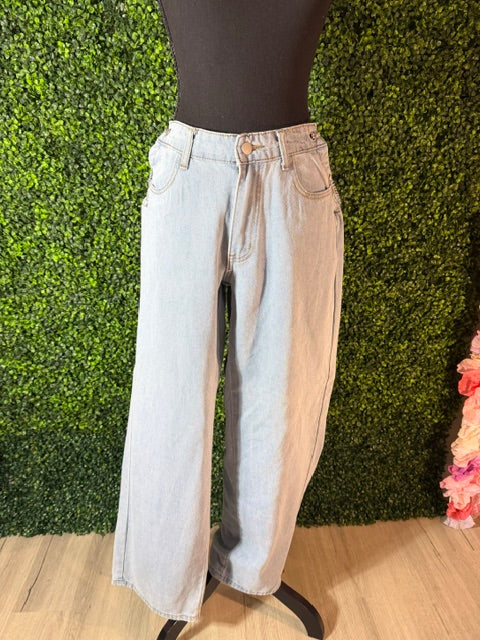 SHEIN Side Chain Jeans
